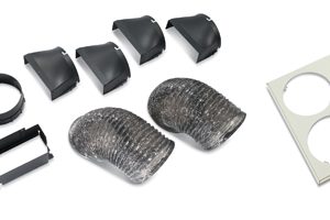APC Rack Air Removal Unit SX Ducting Kit 24 inch | ACF126