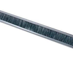 Horizontal Cable Organizer 1U w/brush strip