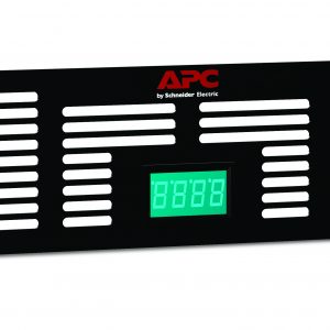 NetShelter 2U Vent Panel with Temperature Display for 2U Rack Fan Panel (ACF600) | ACAC40000
