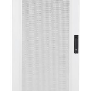 NetShelter SX 42U 600mm Wide Perforated Curved Door White