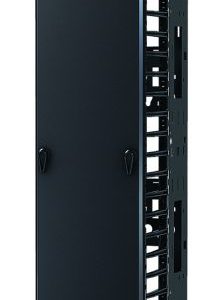 Performance, Vertical Cable Manager for 2 & 4 Post Racks, 84"H x 10"W, Single-Sided with Door