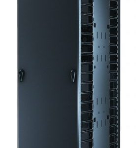 Performance, Vertical Cable Manager for 2 & 4 Post Racks, 84"H x 12"W, Double-Sided with Doors