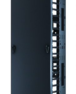 Performance, Vertical Cable Manager for 2 & 4 Post Racks, 84"H x 12"W, Single-Sided with Door