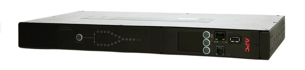 RACK ATS, 230V, 10A, C14 IN, (12) C13 OUT - APC UPS