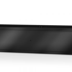 Uniflair Sub Base Plenum 500mm (20") No Grille Frame Size 3 - Raven Black | ACSB76183