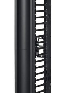Valueline, Vertical Cable Manager for 2 & 4 Post Racks, 84"H X 6"W, Single-Sided with Door