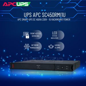 APC Smart-UPS SC 450VA 230V - 1U Rackmount/Tower