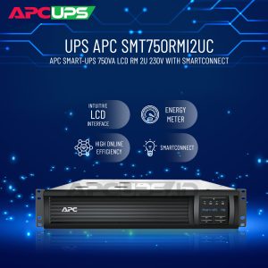 APC Smart-UPS 750VA LCD RM 2U 230V with SmartConnect