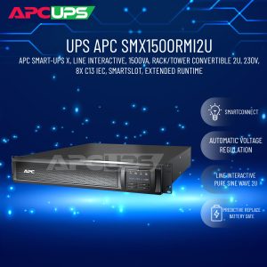 APC Smart-UPS X 1500VA Rack/Tower LCD 230V