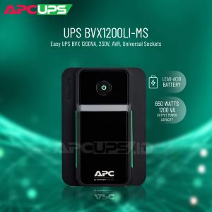 APC Easy UPS BVX 1200VA, 230V, AVR, Universal Sockets