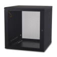APC NetShelter 12U Wallmount Rack Cabinet Single Hinged Server Depth Unassembled
