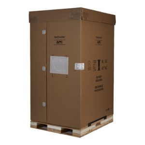 APC NetShelter SX, Server Rack Enclosure, 42U, Shock Packaging, 2000 lbs, Black, 1991H x 600W x 1070D mm