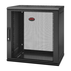 APC NetShelter 12U Wallmount Rack Enclosure Cabinet Single Hinged Switch Depth