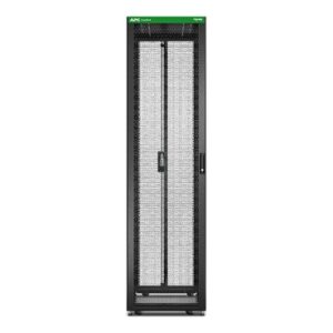 APC Easy Rack, 48U, Black, With Roof, Castors, Feet, 4 Brackets, No Side Panels, 2258H x 600W x 1000D mm