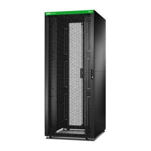 APC Easy Rack, 42U, Black, With Roof, Castors, Feet, 4 Brackets, and Side Panels, No Bottom, 1991H x 800W x 800D mm